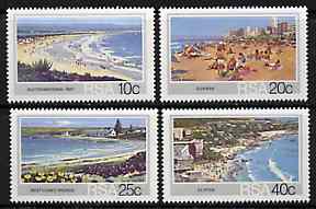 South Africa 1983 Tourism (Beaches) set of 4 unmounted mint, SG 549-52*, stamps on tourism