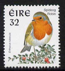 Ireland 1997-2000 Birds - Robin 32p unmounted mint SG 1053, stamps on birds, stamps on robin