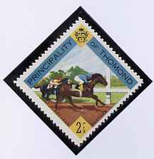 Thomond 1960 Horse Racing 2.5d (Diamond-shaped) def unmounted mint*, stamps on horses, stamps on sport, stamps on horse racing