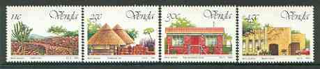 Venda 1985 Fifth Anniversary of Independence (Housing) set of 4 unmounted mint, SG 99-102*, stamps on housing