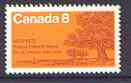 Canada 1973 Centenary of Prince Edward Island unmounted mint, SG 757, stamps on , stamps on  stamps on harbours, stamps on trees