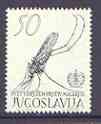 Yugoslavia 1962 Malaria Eradication 50d perf unmounted mint, SG 1030, stamps on insects, stamps on medical, stamps on malaria, stamps on diseases, stamps on 