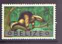 Belize 1973 Anteater 4c from optd def set with new Country name, unmounted mint, SG 351, stamps on animals, stamps on anteater
