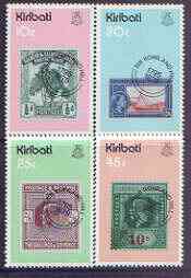 Kiribati 1979 Birth Centenary of Sir Rowland Hill perf set of 4 unmounted mint, SG 100-103 (gutter pairs available - price x 2), stamps on stamp on stamp, stamps on rowland hill, stamps on , stamps on stamponstamp