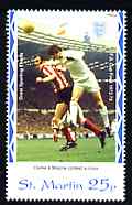 St Martin (Isles Of Scilly) 1996 Great Sporting Events - Football 25p - 1972-73 Cup Final, unmounted mint, stamps on football, stamps on sport