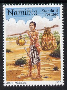Namibia 1997 World Post Day (Postman) unmounted mint SG 739*, stamps on postal, stamps on postman