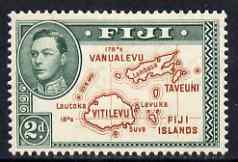 Fiji 1938-55 KG6 2d P13.5 (die I without 180) mounted mint SG 253, stamps on , stamps on  kg6 , stamps on 
