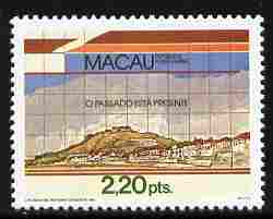 Macao 1986 The Post is  still Present 2p20 unmounted mint SG 622, stamps on postal