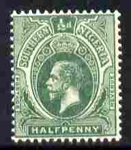 Southern Nigeria 1912 KG5 MCA 1/2d green mounted mint SG 45, stamps on , stamps on  kg5 , stamps on 