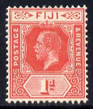 Fiji 1912-23 KG5 MCA 1d carmine mounted mint SG 127, stamps on , stamps on  kg5 , stamps on 