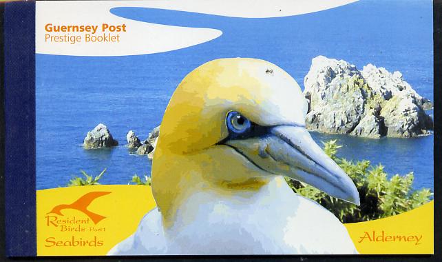 Guernsey - Alderney 2006 Residential Birds #1 Â£10.60 booklet complete & fine SG ASB16, stamps on birds