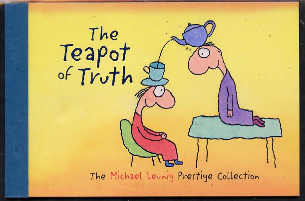 Australia 1998 The Teapot of Truth $9.95 Prestige booklet complete and fine SG SB123, stamps on cartoons