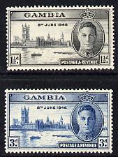 106 PAPUA 1932 LAKATOI set of 2 overprinted SPECIMEN fine with gum - a lovely set with just over 400 sets produced SG 127s-128s, stamps on 