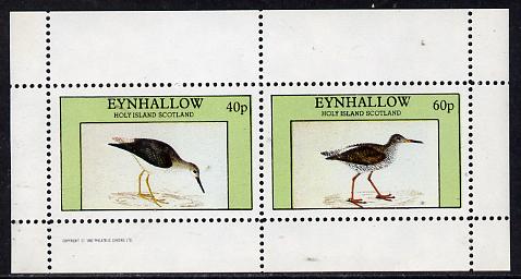 Eynhallow 1982 Waders #3 perf  set of 2 values (40p & 60p) unmounted mint, stamps on birds