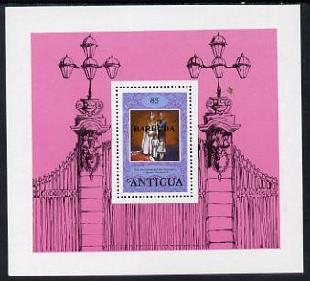 Barbuda 1978 Coronation 25th Anniversary $5 m/sheet unmounted mint, SG MS 420, stamps on royalty      coronation