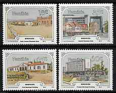 Namibia 1990 Centenary of Windhoek set of 4 unmounted mint, SG 545-48, stamps on tourism