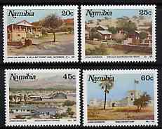 Namibia 1991 Tourist Camps set of 4 unmounted mint, SG 580-83, stamps on tourism