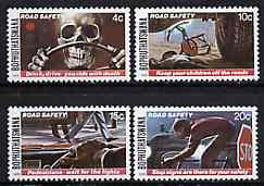 Bophuthatswana 1978 Road Safety set of 4 unmounted mint, SG 25-28, stamps on traffic, stamps on bicycles, stamps on roads, stamps on safety