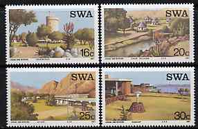 South West Africa 1987 Tourist Camps set of 4 unmounted mint, SG 479-82*, stamps on , stamps on  stamps on tourism