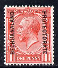 Bechuanaland 1913 opt on Great Britain KG5 1d scarlet unmounted mint, SG 74, stamps on , stamps on  kg5 , stamps on 