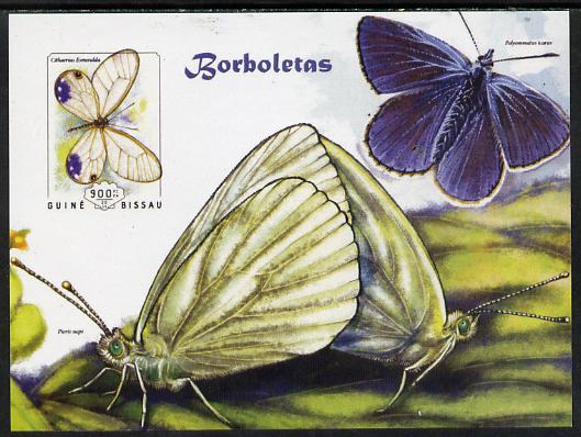 Guinea - Bissau 2014 Butterflies #05 imperf s/sheet unmounted mint. Note this item is privately produced and is offered purely on its thematic appeal, stamps on butterflies, stamps on 