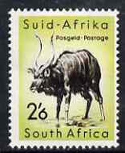 South Africa 1959 Nyala 2s6d from animals def set unmounted mint, SG 176, stamps on nyala, stamps on animals