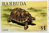 Barbuda 1974 Tortoise $1 from pictorial def set, SG 195 unmounted mint*, stamps on tortoise      reptiles    animals