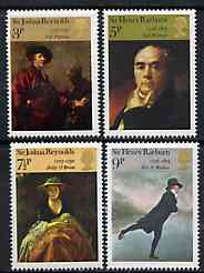 Great Britain 1973 British Paintings unmounted mint set of 4 SG 931-34, stamps on arts