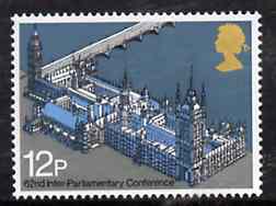 Great Britain 1975 Inter-Parliamentary Union Conference unmounted mint, SG 988*, stamps on constitutions     buldings