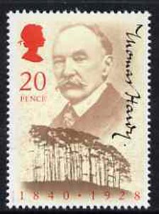 Great Britain 1990 Thomas Hardy 150th Birth Anniversary (Author) unmounted mint, SG1506, stamps on personalities     literature       books