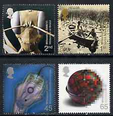 Great Britain 2000 Millennium Projects #09 - Mind & Matter set of 4 unmounted mint SG 2162-65, stamps on computers, stamps on x-rays, stamps on insects, stamps on millennium