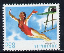 Australia 1989-94 Diving 85c unmounted mint, from Sports def set of 19, SG 1190, stamps on diving