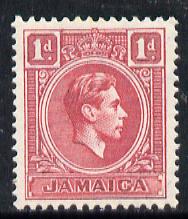 Jamaica 1938-52 KG6 1d scarlet unmounted mint, SG 122, stamps on , stamps on  kg6 , stamps on 