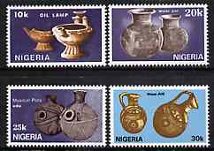 Nigeria 1990 Pottery complete perf set of 4, SG 588-91 unmounted mint*, stamps on pottery