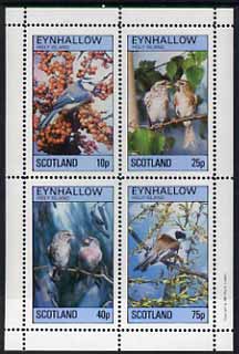 Eynhallow 1981 Birds #15 perf  set of 4 values (10p to 75p) unmounted mint, stamps on birds
