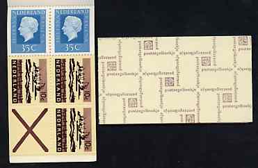 Netherlands 1972 Delta Excavation & Juliana 1g booklet complete and very fine, SG SB73, stamps on excavations    mining