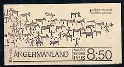 Sweden 1976 Tourism - Angermanland 8k50 booklet complete and pristine, SG SB310, stamps on fishing, stamps on timber, stamps on tugs, stamps on hay, stamps on tourism, stamps on slania