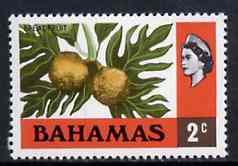 Bahamas 1976 Breadfruit 2c (Spiral wmk) unmounted mint, SG 461*, stamps on food, stamps on fruit