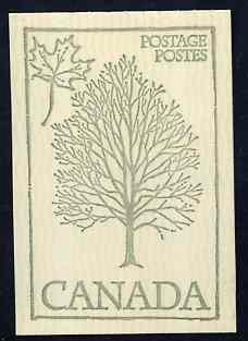 Canada 1978 Flowers & Trees - Sugar Maple 50c booklet (green on crean cover) complete and pristine, SG SB 84i, stamps on trees