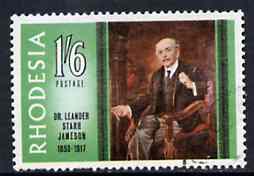 Rhodesia 1967 Famous Rhodesians (1st Series) Dr Jameson (Administrator) fine used SG 413, stamps on personalities