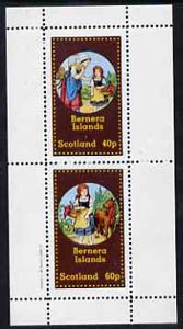 Bernera 1982 Fairy Tales (Little Red Riding Hood) perf  set of 2 values (40p & 60p) unmounted mint, stamps on fairy tales, stamps on literature  