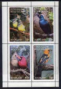 Eynhallow 1981 Birds #19 perf  set of 4 values (10p to 75p) unmounted mint, stamps on birds