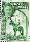 Gold Coast 1948 KG6 1/2d green (Mounted Constabulary) unmounted mint from def set, SG 135*, stamps on , stamps on  stamps on , stamps on  stamps on  kg6 , stamps on  stamps on police, stamps on  stamps on horses