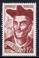 France 1950 Francois Rabelais (writer) unmounted mint, SG 1094*, stamps on literature