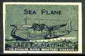 Match Box Labels - Sea Plane (Empire Flying Boat) label by Gem Match Works, Sivakasi (India), stamps on , stamps on  stamps on aviation, stamps on  stamps on  flying boat, stamps on shorts