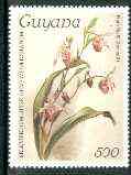 Guyana 1985-89 Orchids Series 2 plate 51 (Sanders' Reichenbachia) 500c unmounted mint, SG 2177*, stamps on , stamps on  stamps on orchids, stamps on  stamps on flowers
