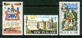New Zealand 1969 Centenary of NZ Law Society set of 3 unmounted mint, SG 894-96*, stamps on law, stamps on legal, stamps on justice, stamps on  law , stamps on 
