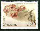 Guyana 1985-89 Orchids Series 2 plate 42 (Sanders' Reichenbachia) 130c unmounted mint, SG 2499, stamps on orchids, stamps on flowers
