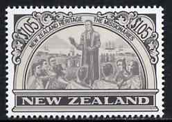 New Zealand 1988 Missionary $1.05 (from Heritage set 2nd issue) unmounted mint, SG 1509, stamps on missionary, stamps on religion