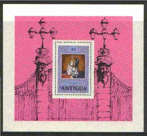 Antigua 1978 Coronation 25th Anniversary perf m/sheet unmounted mint, SG MS 586, stamps on royalty, stamps on coronation